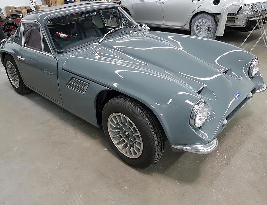 TVR Project Fiberglass Body Restauration